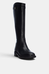 BOTA METALIZADO NEGRO DELIA