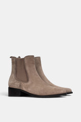 BOTIN ELASTICO TAUPE HELENA