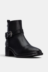BOTIN METALIZADO NEGRO YASMIN