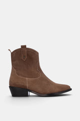 BOTIN METALIZADO TAUPE JAZMIN