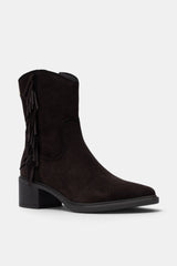 BOTIN FLECOS MARRON MARLENA