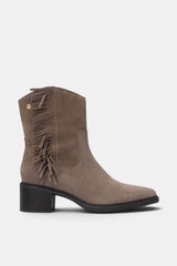 BOTIN FLECOS TAUPE MARLENE