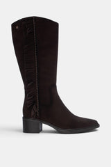 BOTA FLECOS MARRON IRINA