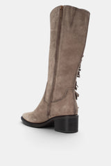 BOTA FLECOS TAUPE IRINA