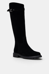 BOTA METALIZADO NEGRO TABATA