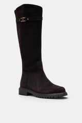 BOTA METALIZADO MARRON TABATA
