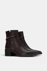 BOTIN METALIZADO NEGRO CELSA