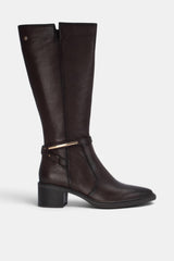 BOTA METALIZADO MARRON FLORA