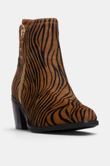 BOTIN ANIMAL PRINT CAMEL JACINTA