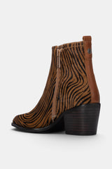 BOTIN ANIMAL PRINT CAMEL JACINTA