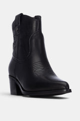 BOTIN BORDADO MARRON NOA