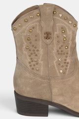 BOTIN TACHUELAS TAUPE PEPA