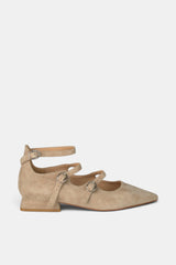 ZAPATO TIRAS VISÓN PALOMA