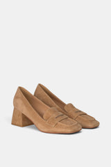 ZAPATO MOCASÍN CAMEL PALMIRA