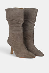BOTA TACÓN GREY VICKY