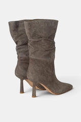 BOTA TACÓN GREY VICKY