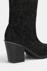 BOTA BRILLO BLACK BENIGNA