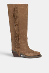 BOTA FLECOS BROWN DONATELLA
