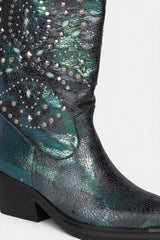 BOTA COWBOY BLUE ANABEL