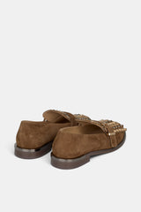 MOCASÍN TRENZADO BROWN MABEL