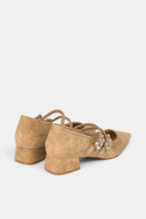 ZAPATO MERCEDES CAMEL BRISA