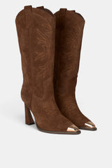BOTA TACÓN CAMEL TAMARA