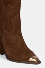BOTA TACÓN CAMEL TAMARA