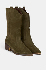 BOTA COWBOY KAKHI RINA