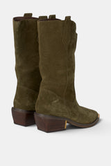BOTA COWBOY KAKHI RINA