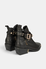 BOTÍN HEBILLAS BLACK MIRIAM