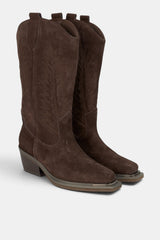 BOTA BORDADOS COFFEE CLEO