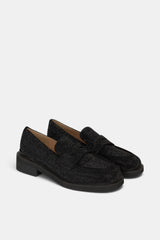 MOCASÍN BRILLO BLACK DALIA