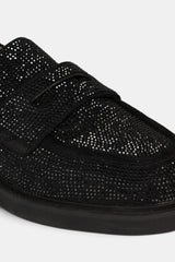MOCASÍN BRILLO BLACK DALIA