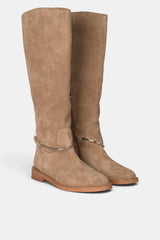BOTA PLANA CAMEL WENDY