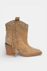 BOTÍN COWBOY FLECOS LAURA