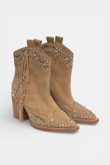 BOTÍN COWBOY FLECOS LAURA