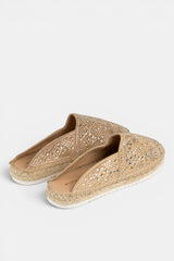 ALPARGATA MULE SAND CHLOE