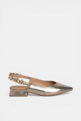 ZAPATO PEDRERÍA BRONCE MINA