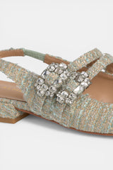 BAILARINA DOBLE HEBILLA MINT MARIAM