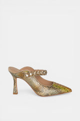 ZAPATO DESTALONADO BRONCE SUMAYA