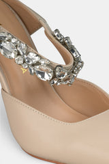 ZAPATO TACÓN PIEDRAS SAND SADE