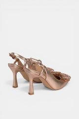 ZAPATO TACÓN LAZO ROSE LOREA