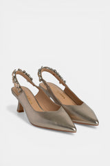 ZAPATO TACÓN BRONCE LIA