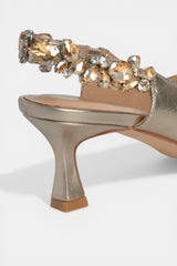 ZAPATO TACÓN BRONCE LIA