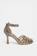 SANDALIA TIRAS BRONCE LIORA