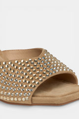 SANDALIA DESTALONADA PEDRERÍA MAYTE