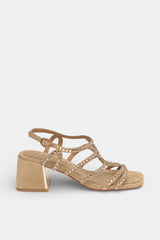 SANDALIA TIRAS PEDRERÍA LARA