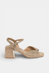 SANDALIA TIRA ATRÁS PEDRERÍA MERCEDES