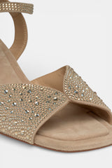 SANDALIA TIRA ATRÁS PEDRERÍA MERCEDES