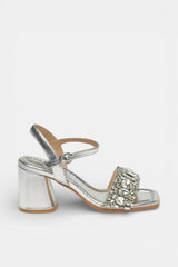 SANDALIA TIRA ANCHA PEDRERÍA LULA